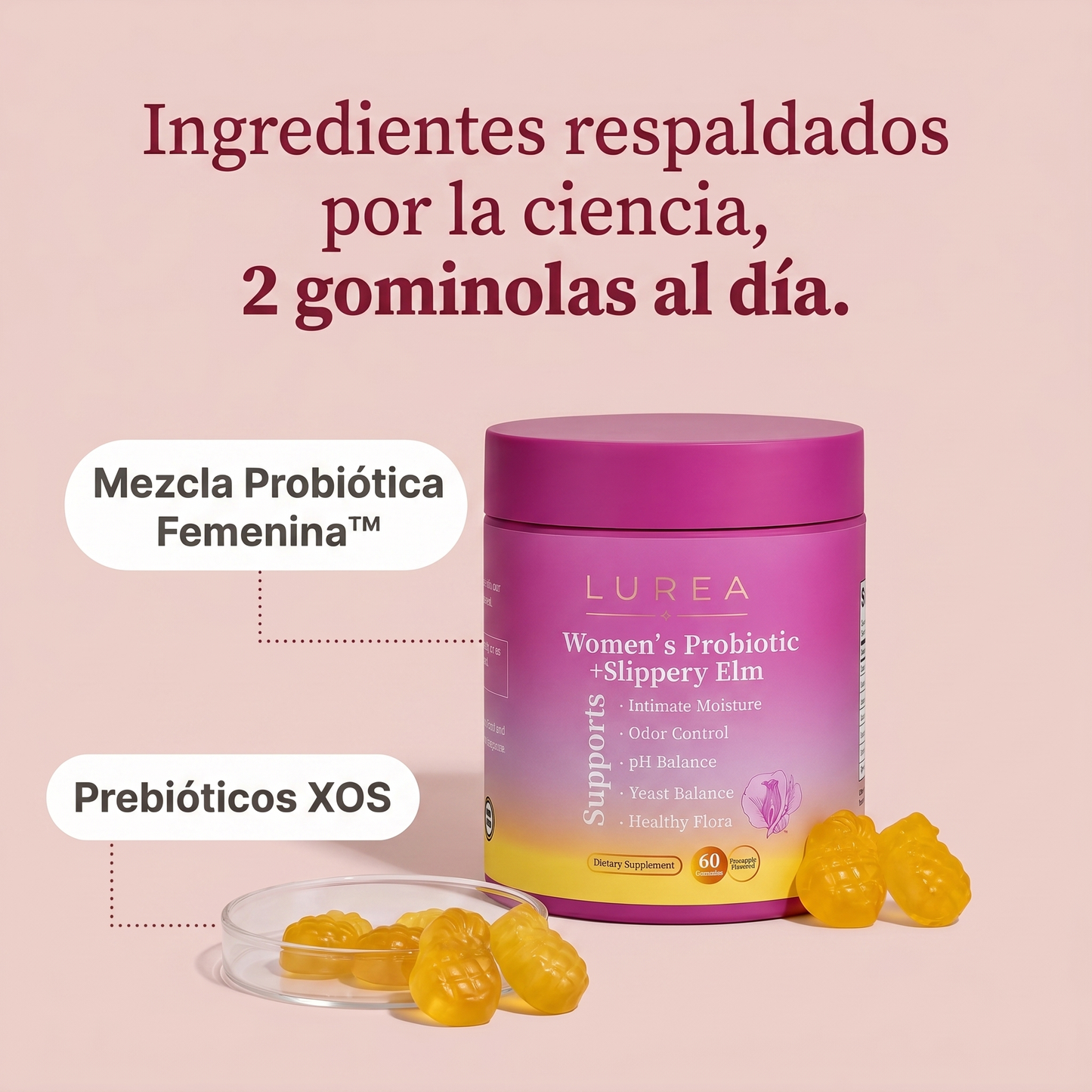 LUREA · Probiótico Vaginal Femenino